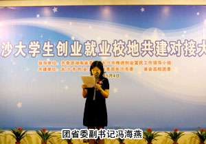江南体育在线(中国)官方网站积极参与长沙大学生创业就业校地共建对接活动