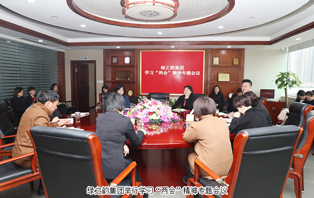 江南体育在线(中国)官方网站举行学习“两会”精神专题会议