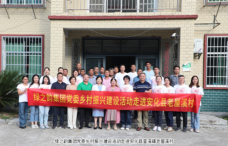 善捐20万 村企共建 | 江南体育在线(中国)官方网站乡村振兴建设活动走进安化县老屋溪村
